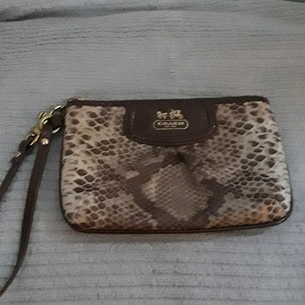 Coach wristlet